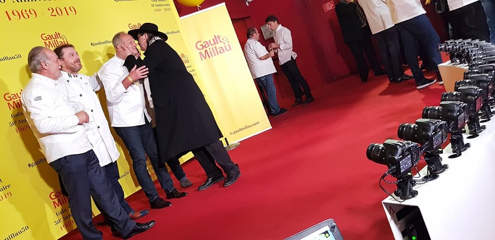 Animation Bullet Time 180° pour Gault et Millau