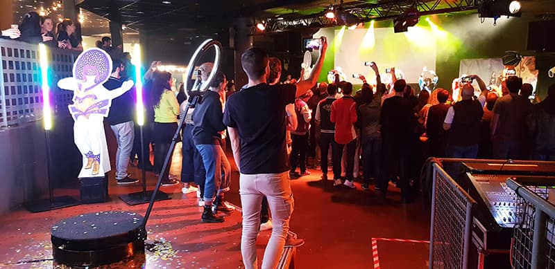 Animation soirée 360° pour les 10 ans de Just Dance, Ubisoft