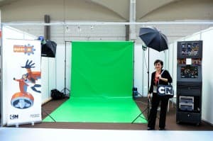 animation chromakey- incrustation sur fond vert