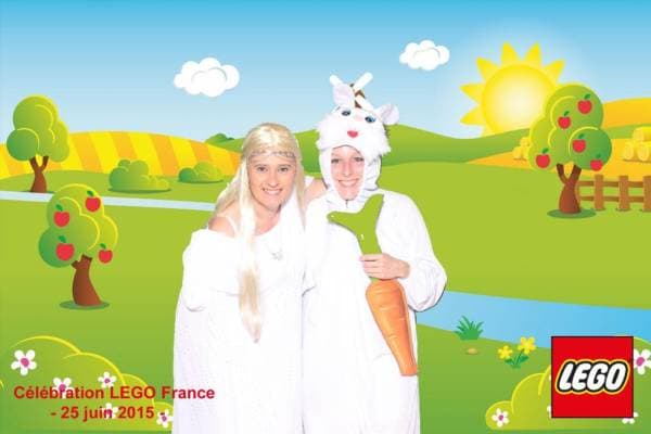 photobooth fond vert @LEGO (1)