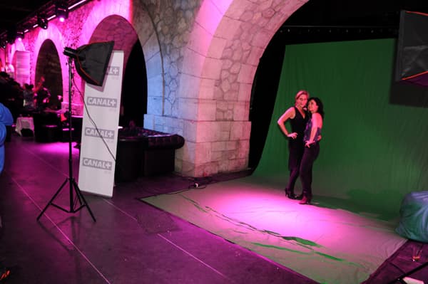 Studio fond vert tissu 3m x 3m pour incrustation photo