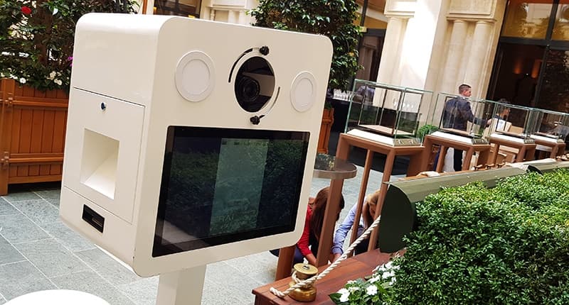 Selfiebox en libre-service au Park Hyatt Paris-Vendôme